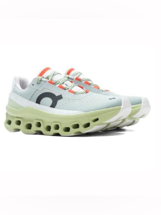 On Clouds Shoes - EUC On Cloudmonster Swiss Engineering Women's Size 8 Running Shoes Gray